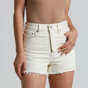 Levi’s Premium Ribcage Shorts